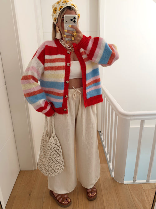 Gilet MIRAI Rouge