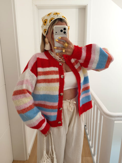 Gilet MIRAI Rouge