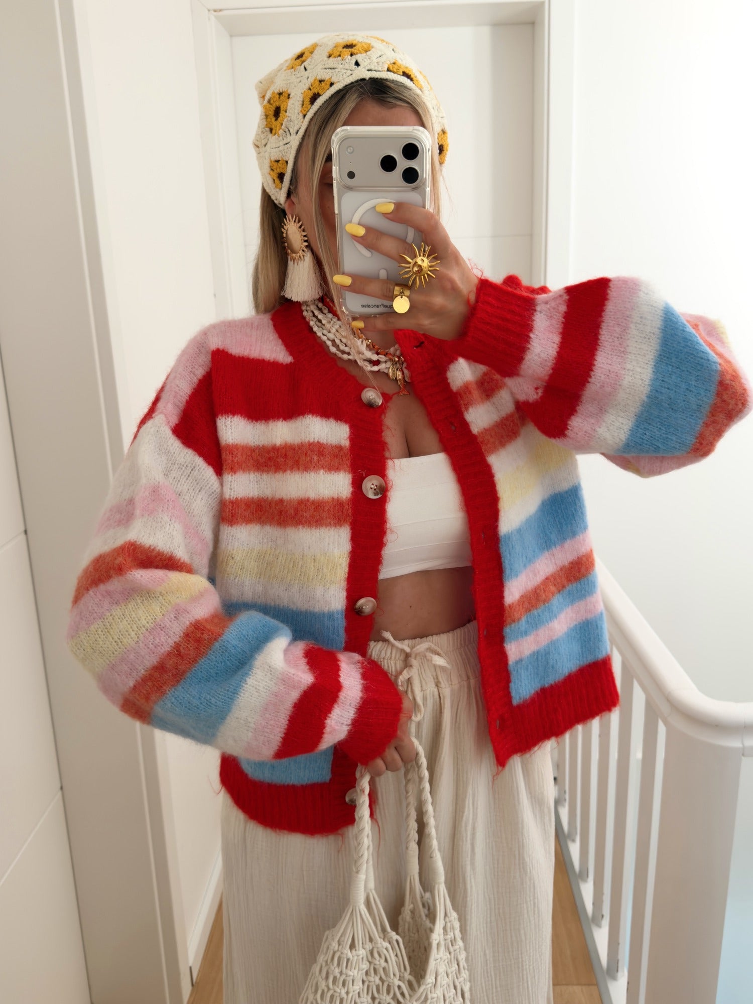 Gilet MIRAI Rouge