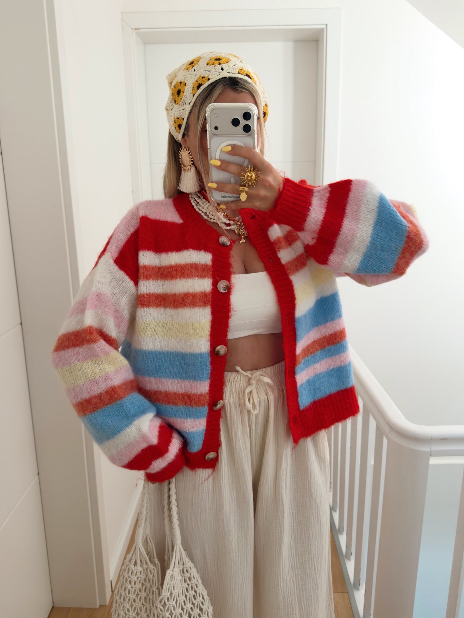 Gilet MIRAI Rouge
