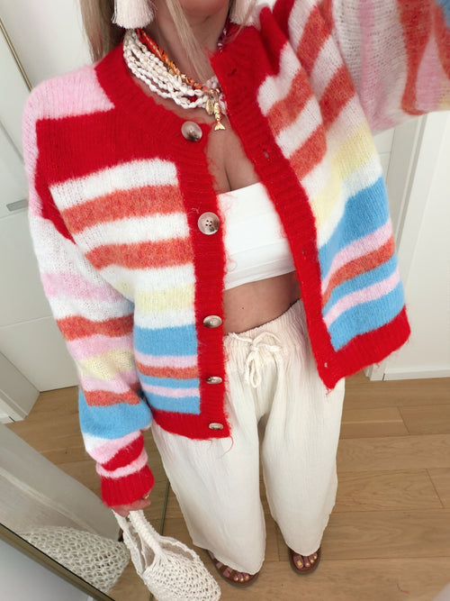 Gilet MIRAI Rouge