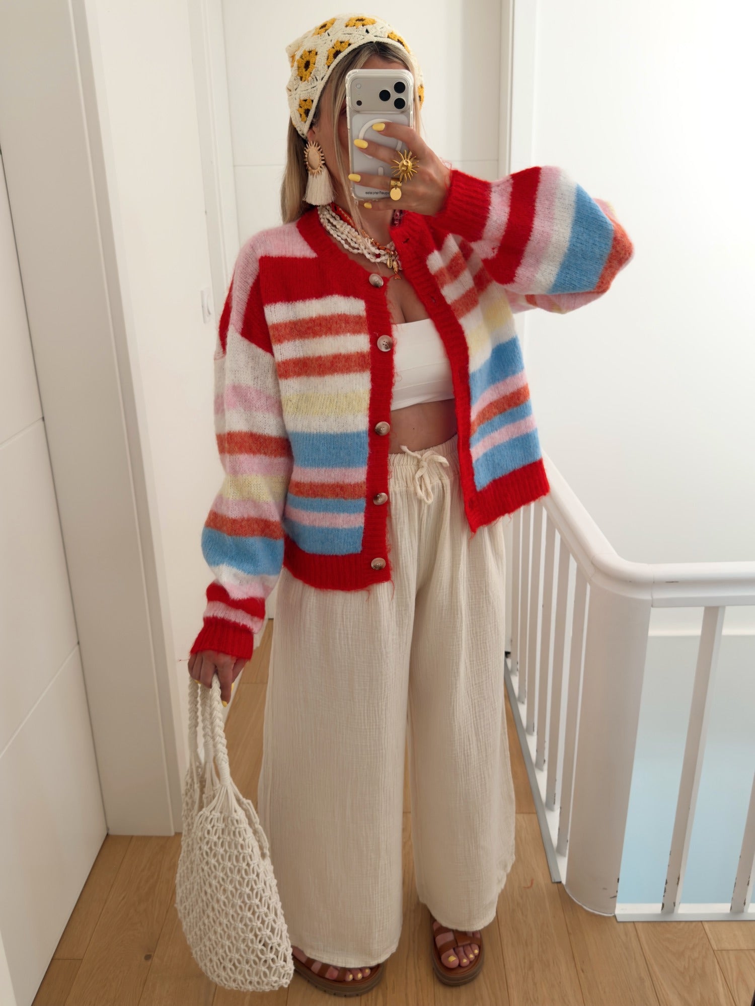 Gilet MIRAI Rouge