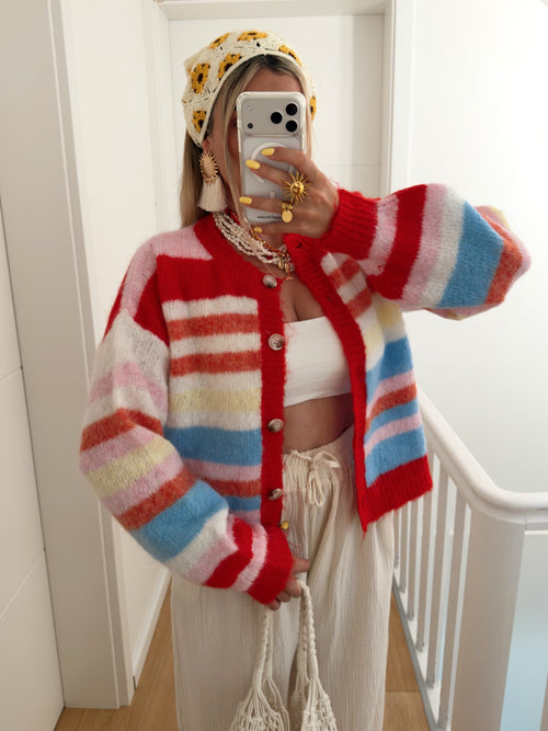 Gilet MIRAI Rouge