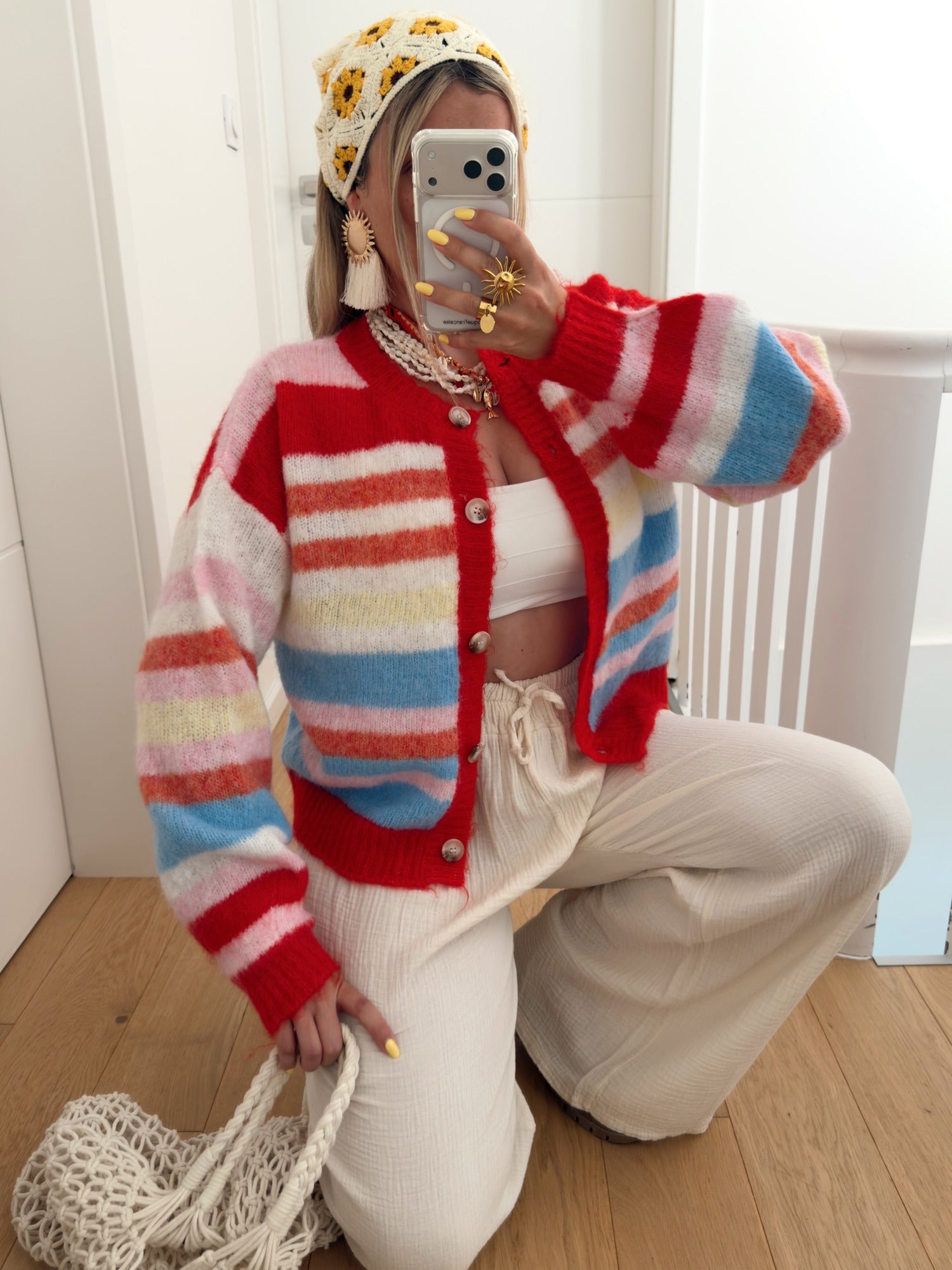 Gilet MIRAI Rouge