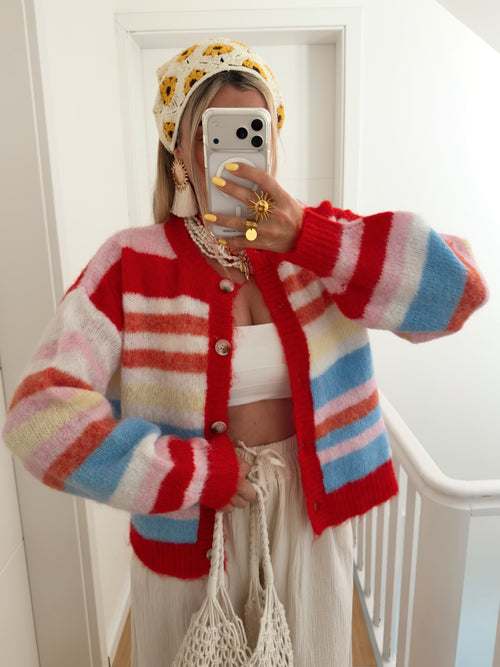 Gilet MIRAI Rouge
