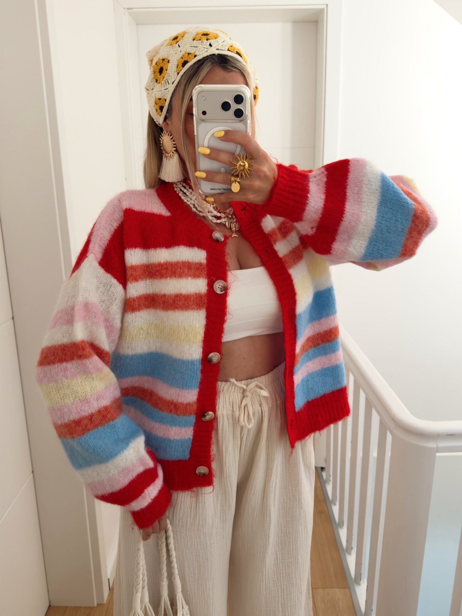 Gilet MIRAI Rouge