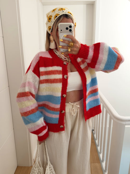 Gilet MIRAI Rouge