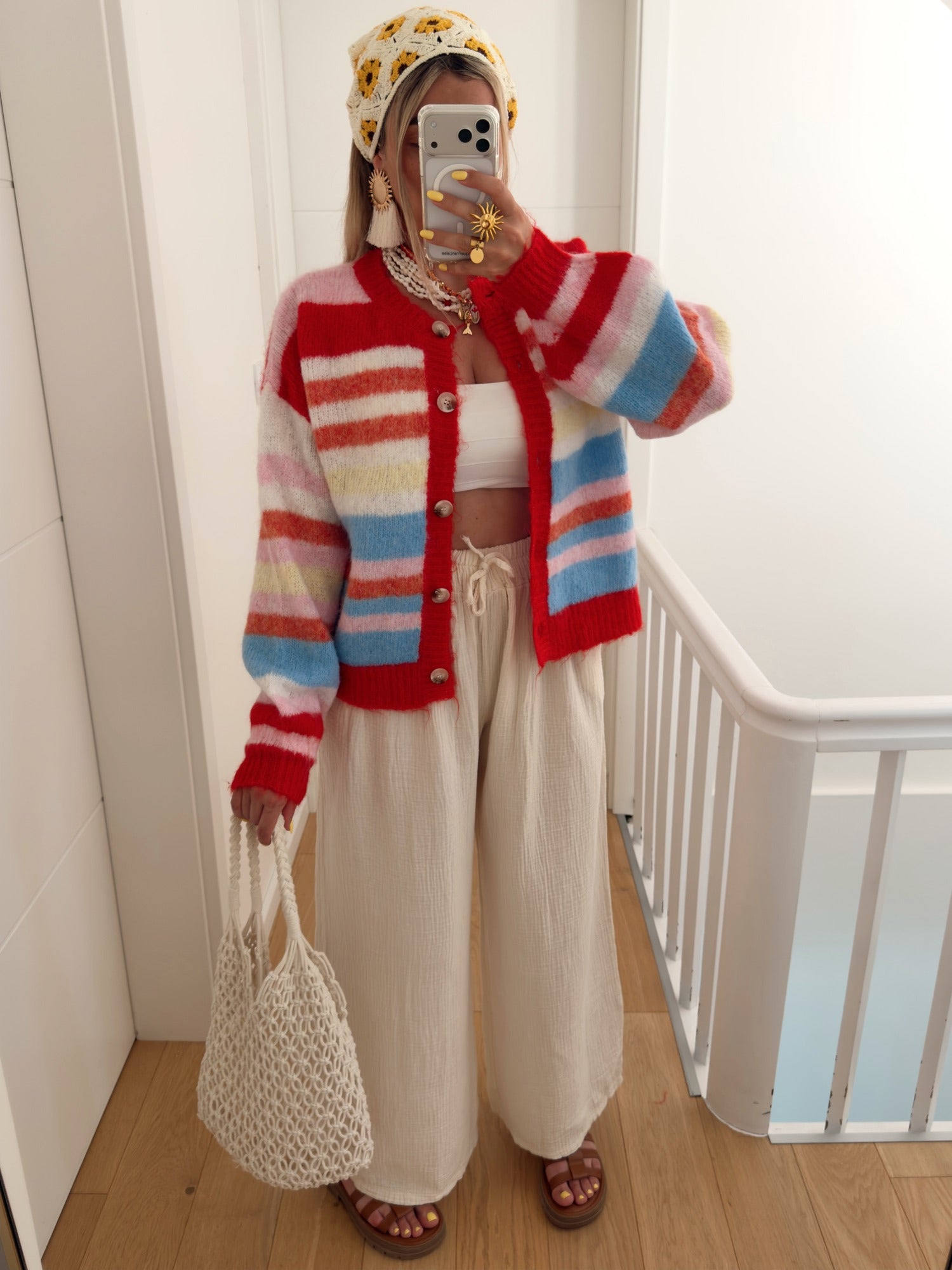 Gilet MIRAI Rouge
