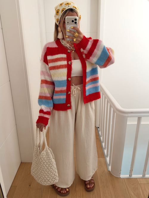 Gilet MIRAI Rouge