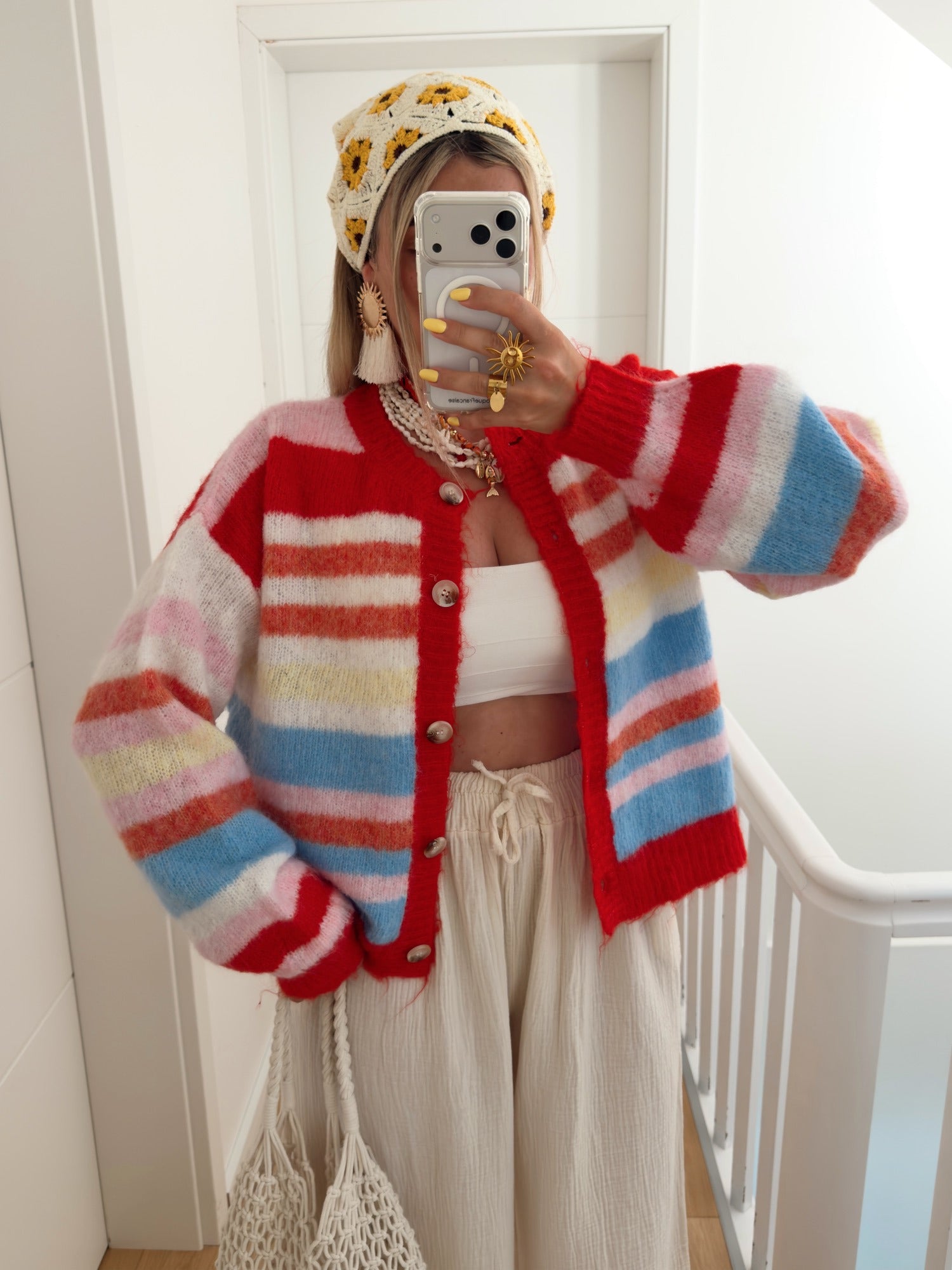 Gilet MIRAI Rouge