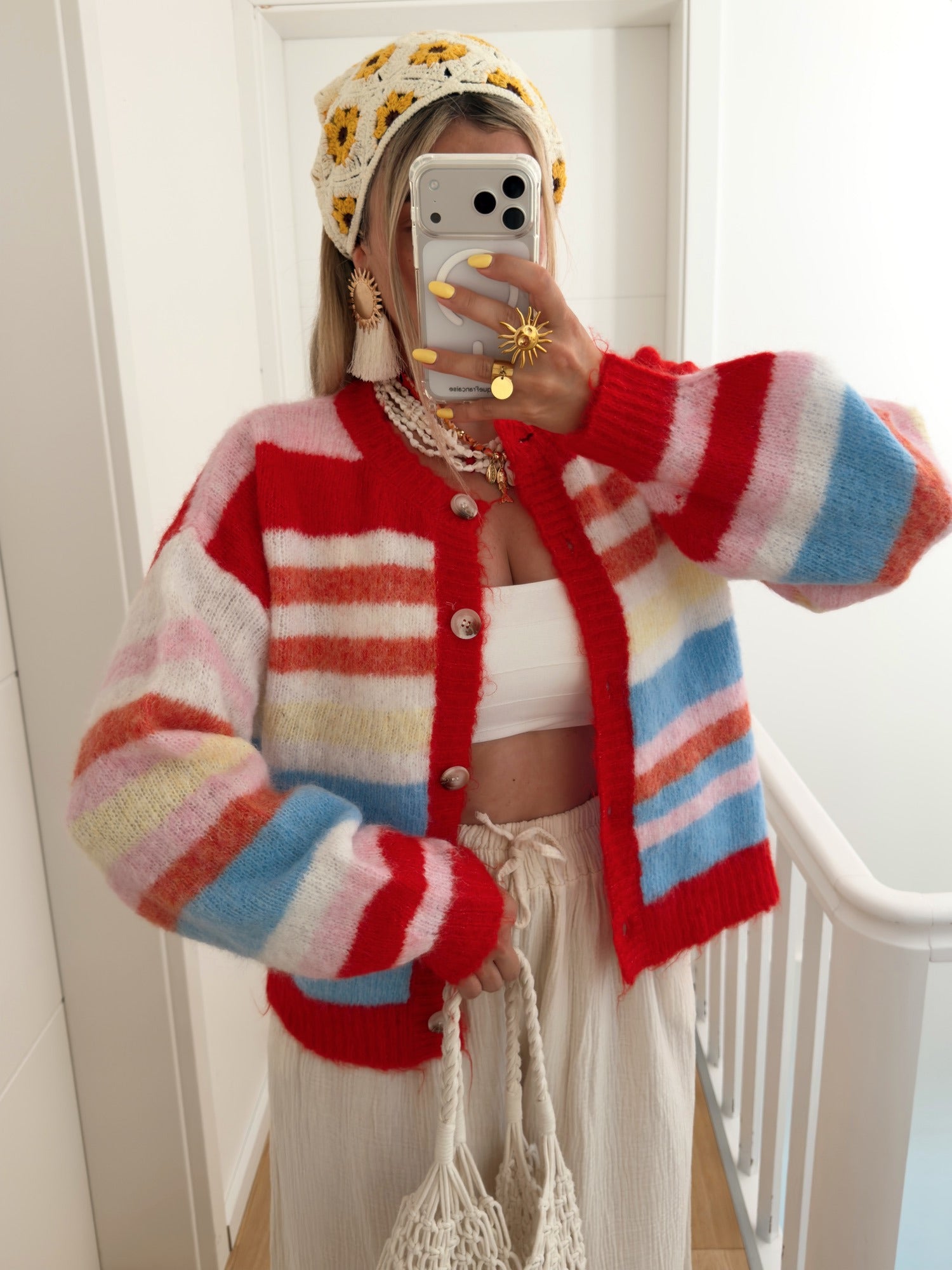 Gilet MIRAI Rouge