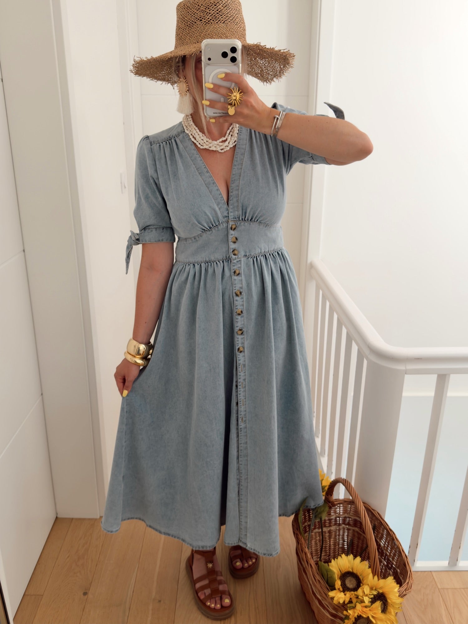 Robe BASTIDE Bleu