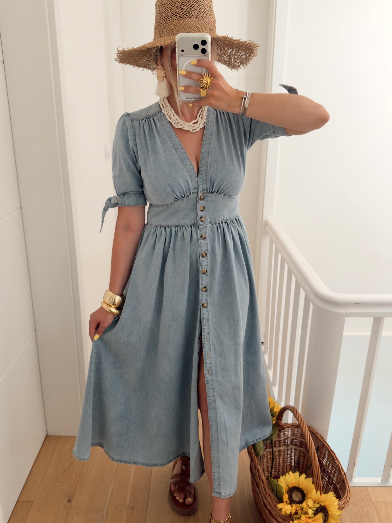Robe BASTIDE Bleu