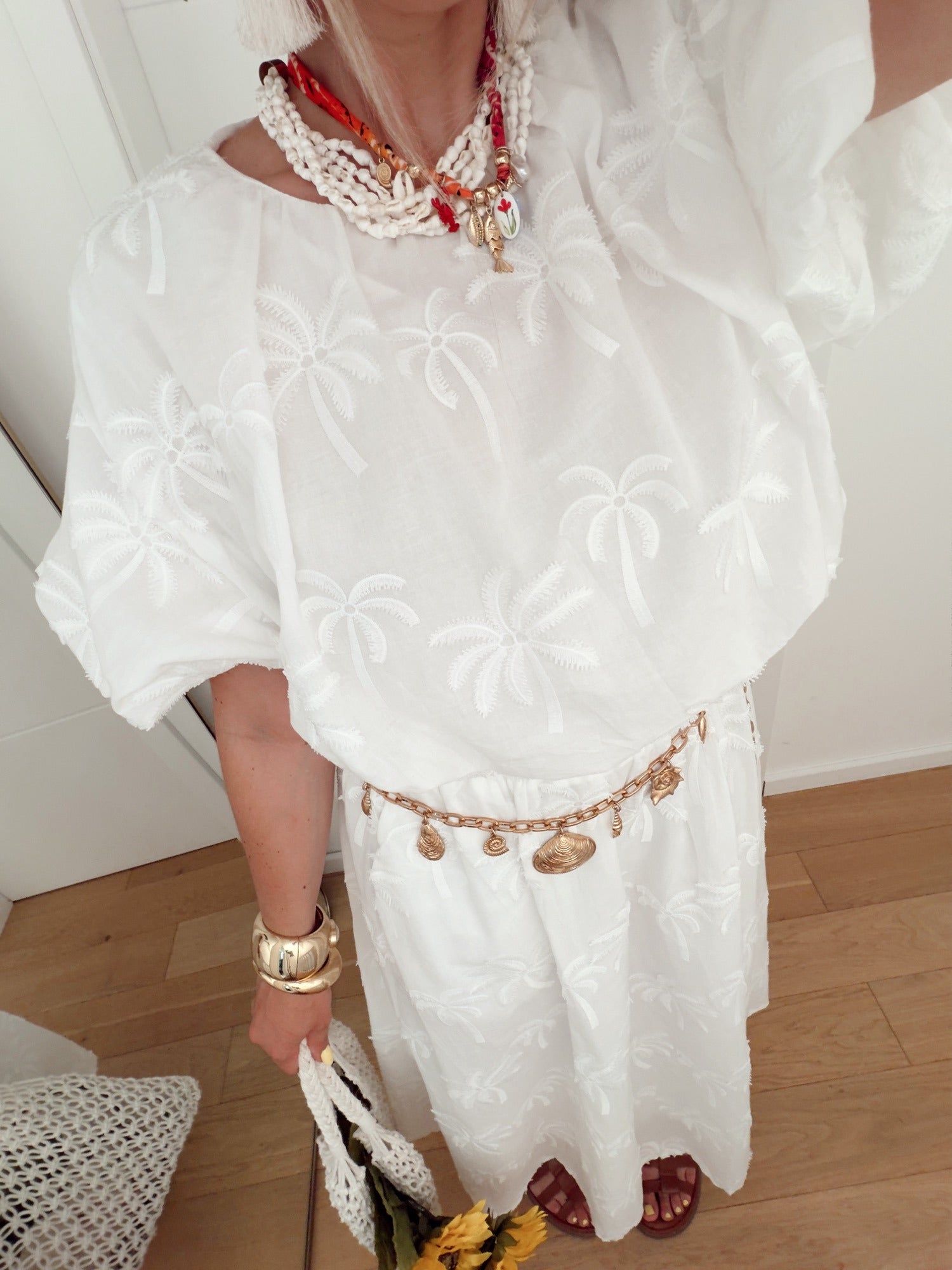 Jupe PLAJA Blanc
