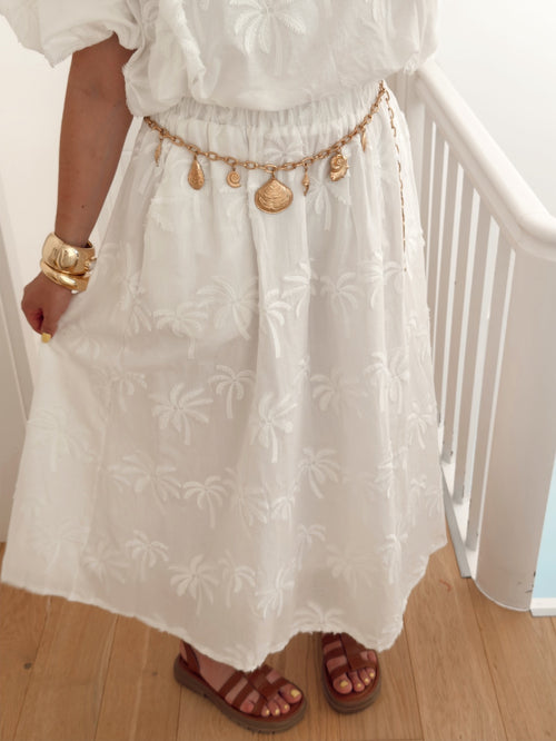 Jupe PLAJA Blanc
