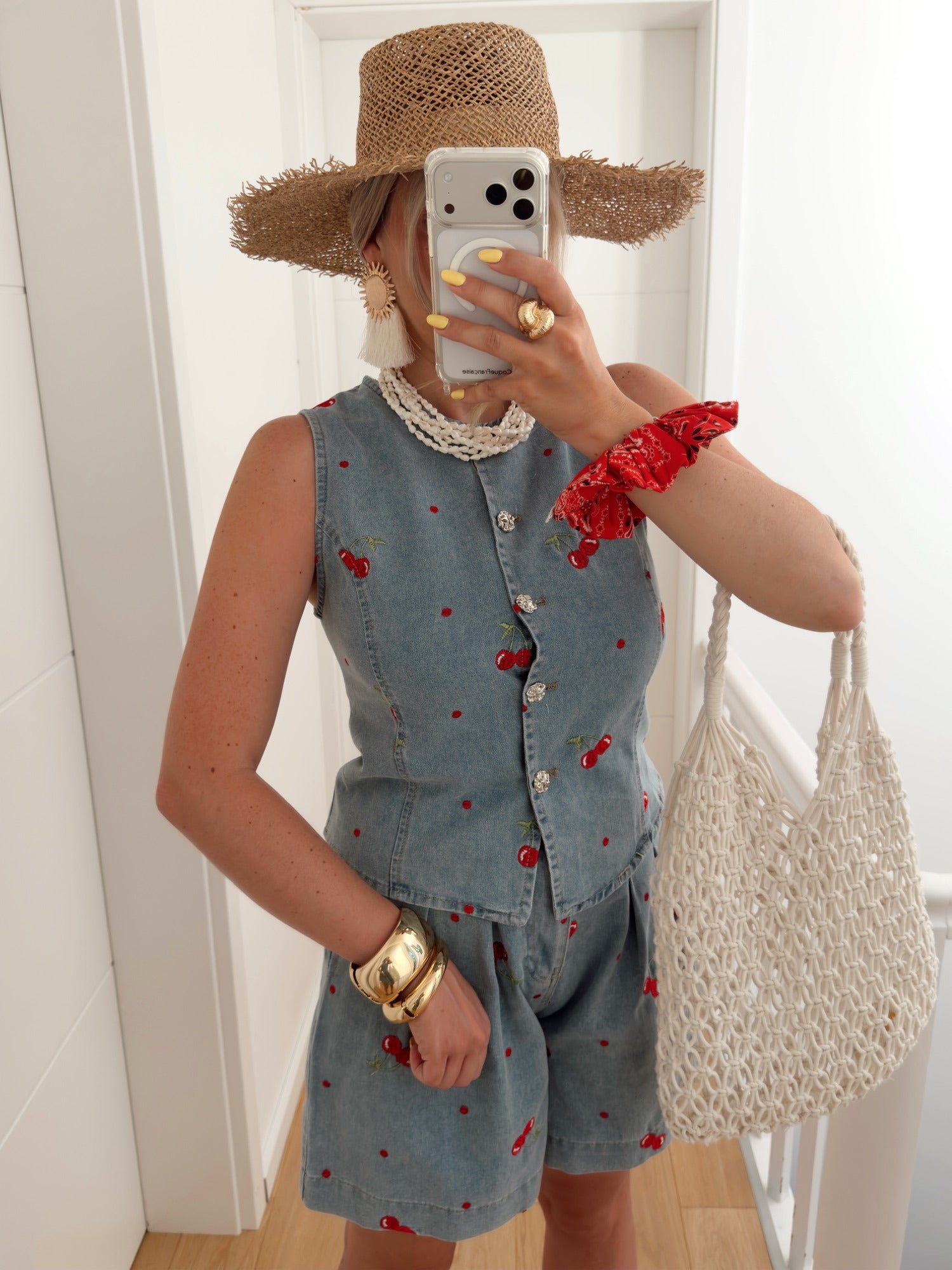 Short AMARENA Bleu