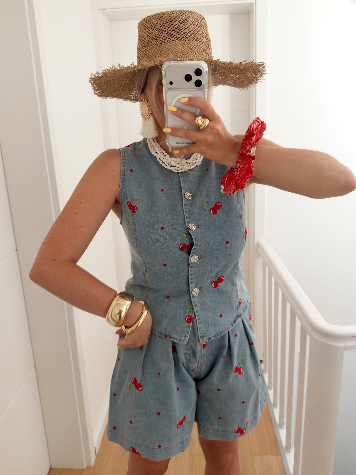 Short AMARENA Bleu