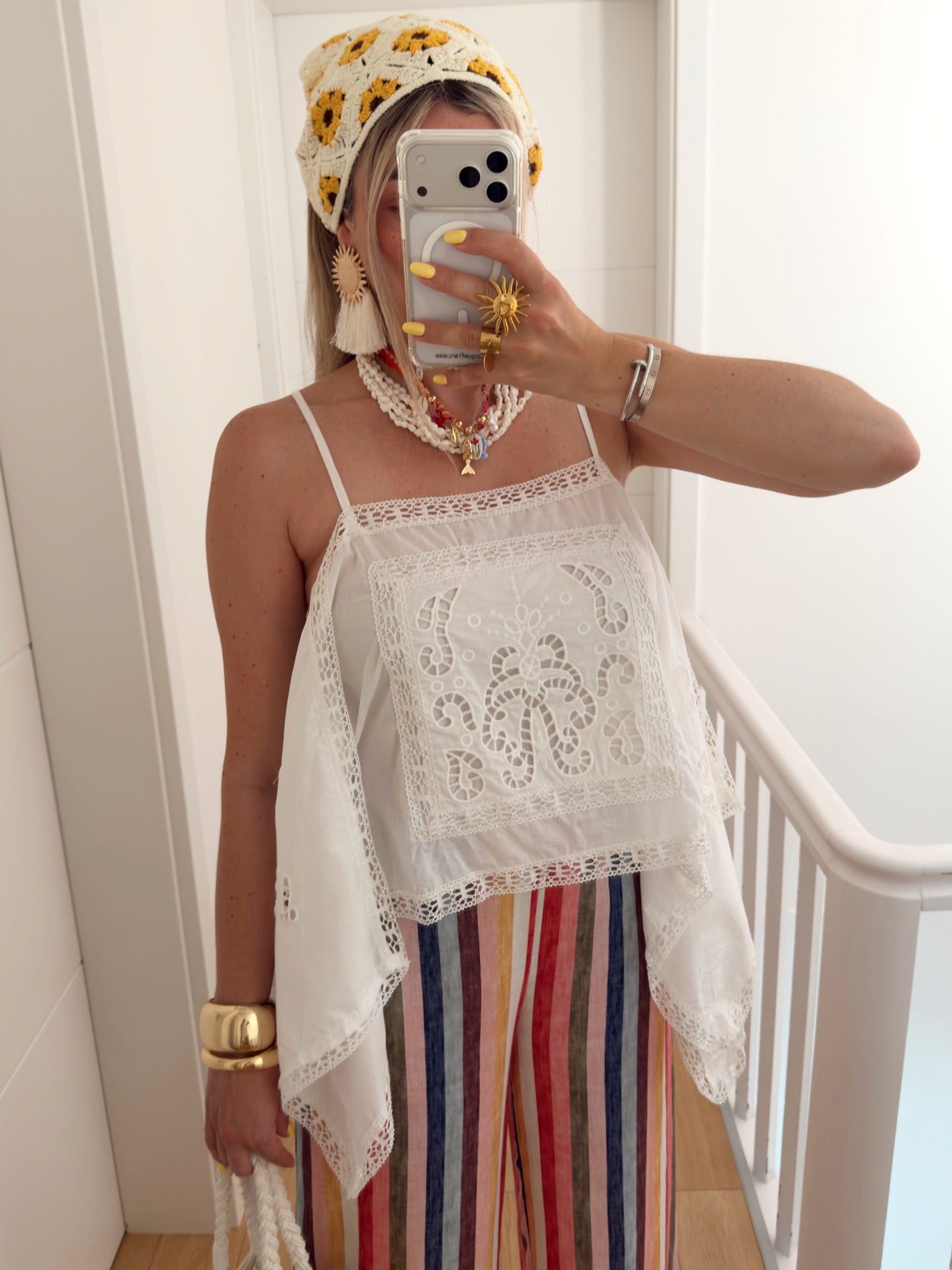 PRE COMMANDE Top GORDES Blanc