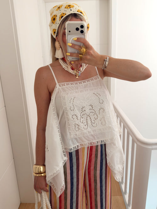 PRE COMMANDE Top GORDES Blanc