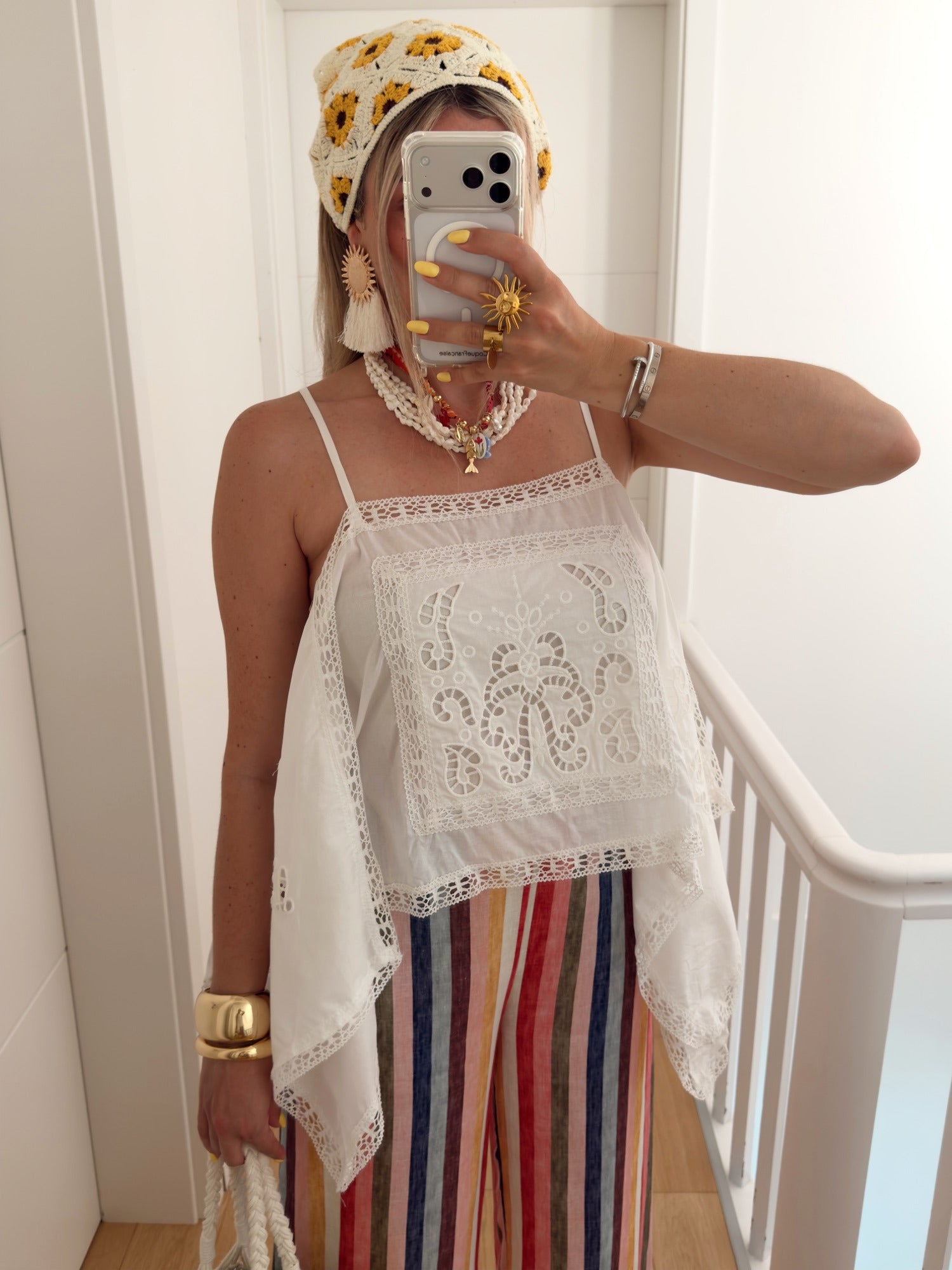 PRE COMMANDE Top GORDES Blanc