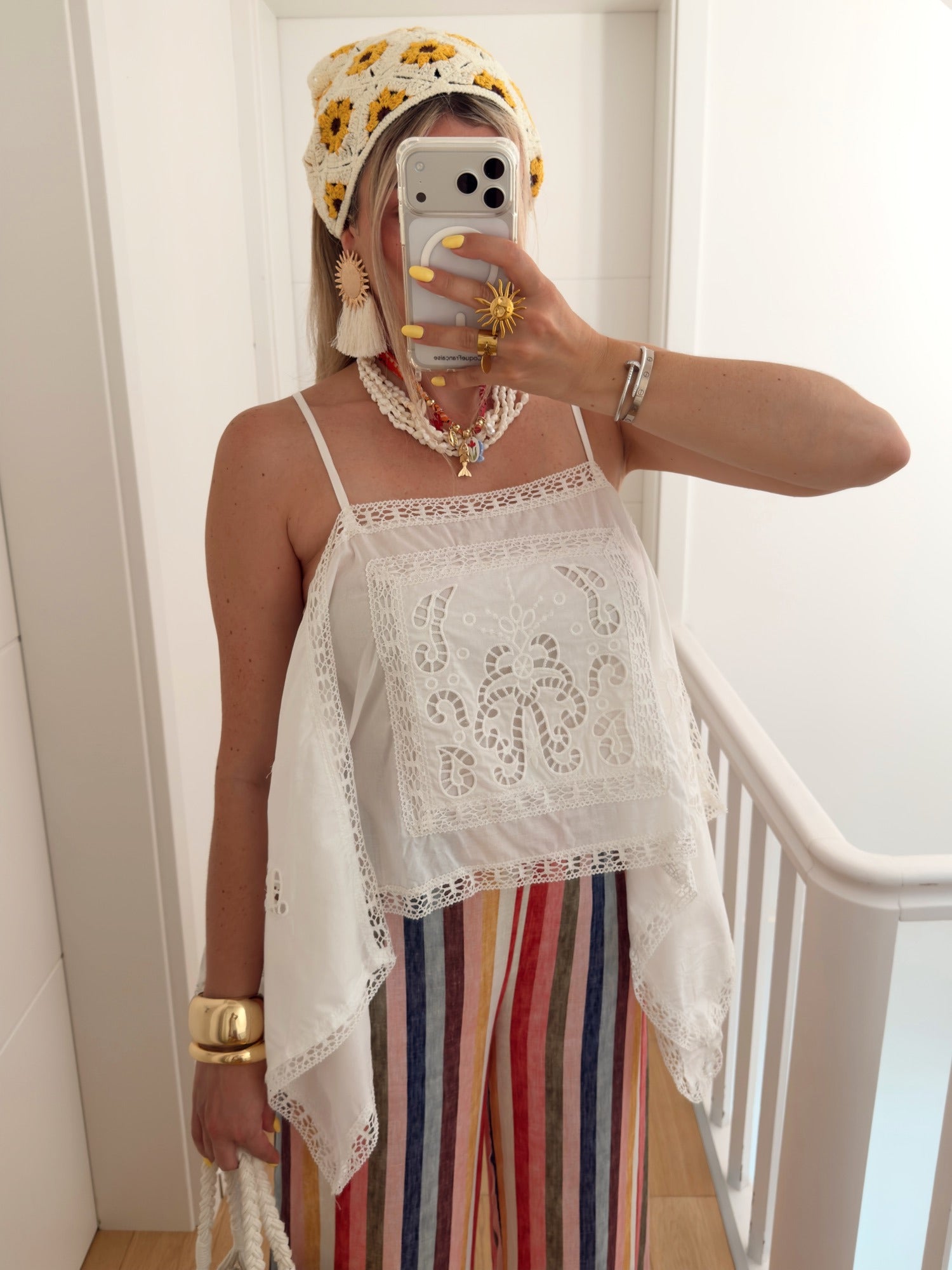 PRE COMMANDE Top GORDES Blanc