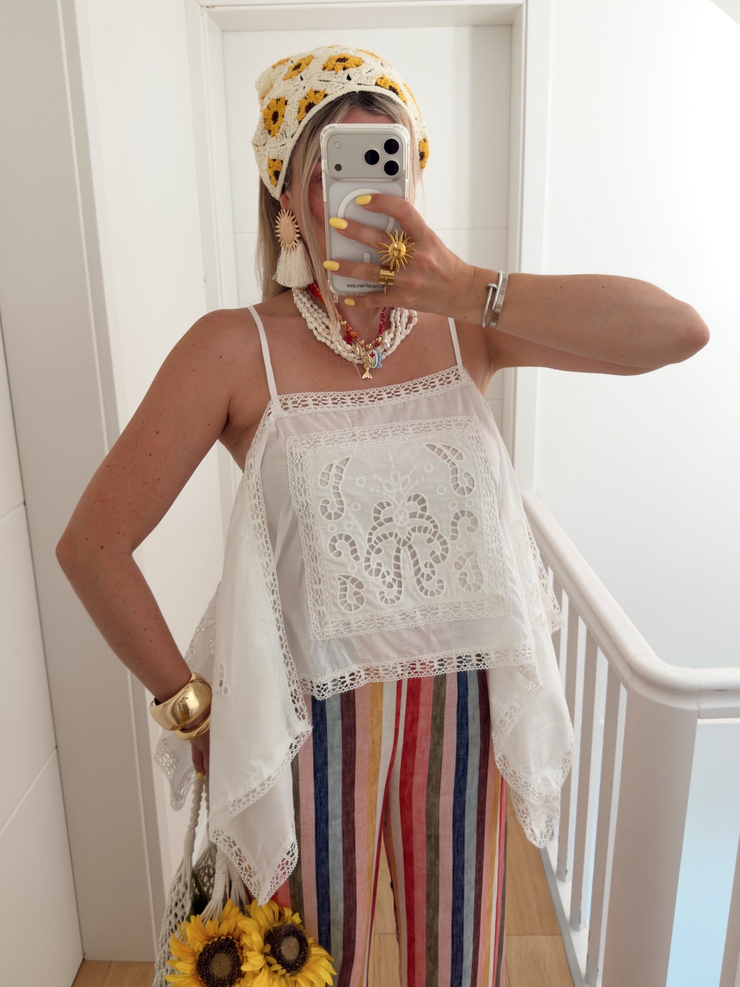 PRE COMMANDE Top GORDES Blanc