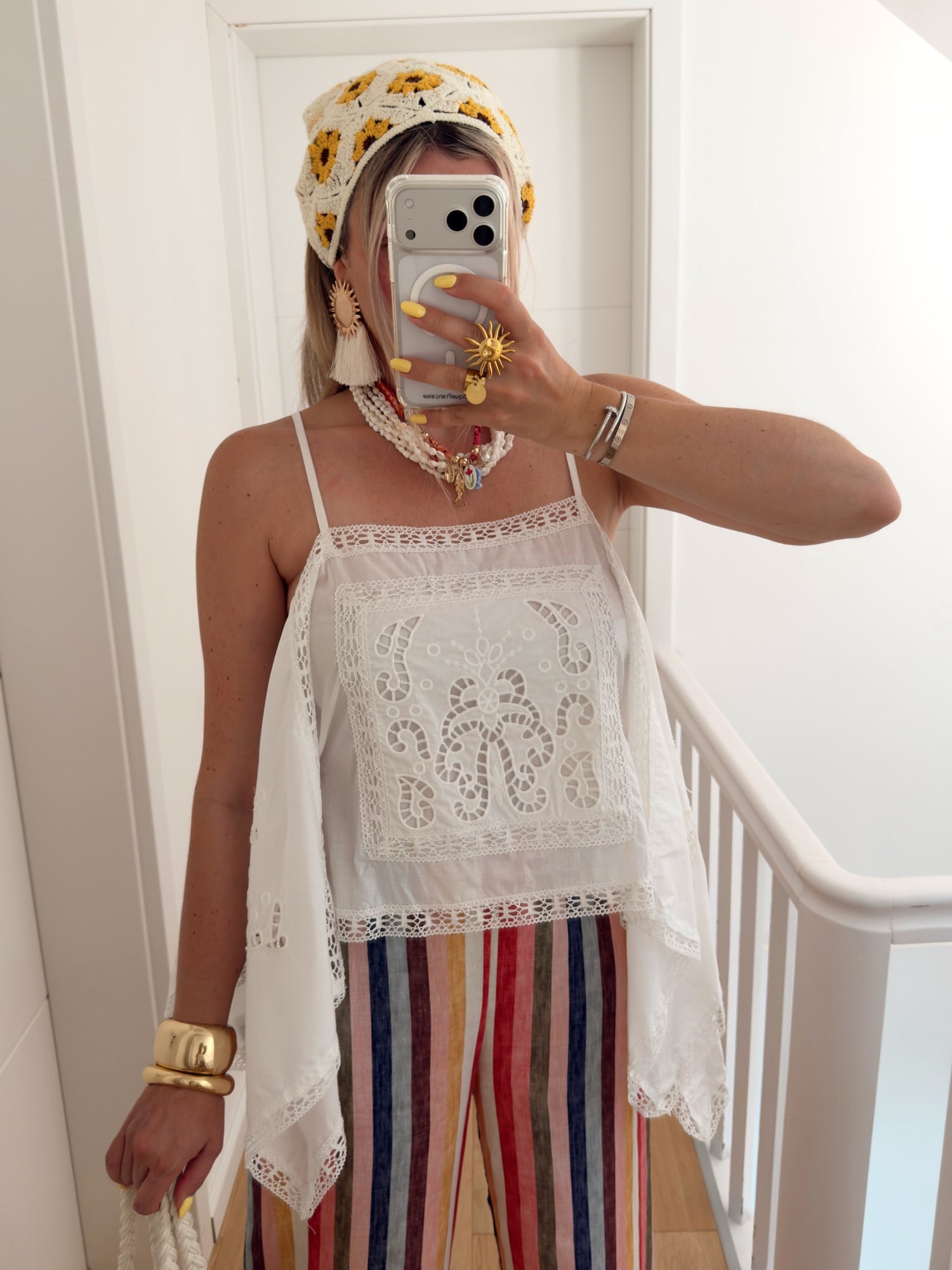 PRE COMMANDE Top GORDES Blanc