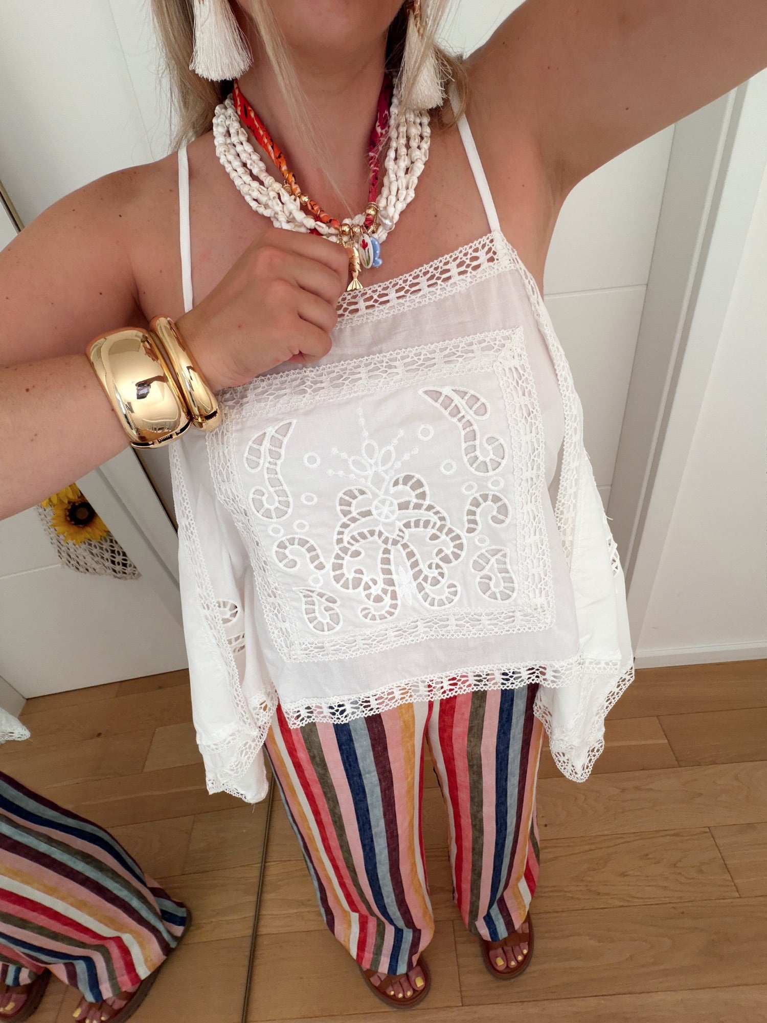 PRE COMMANDE Top GORDES Blanc