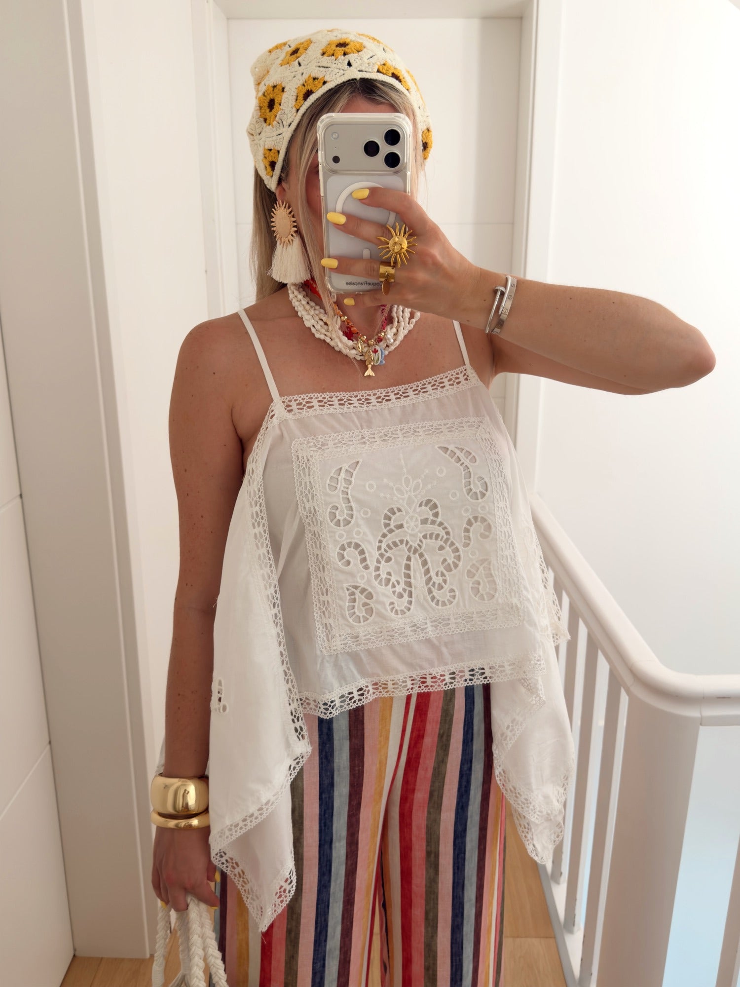 PRE COMMANDE Top GORDES Blanc