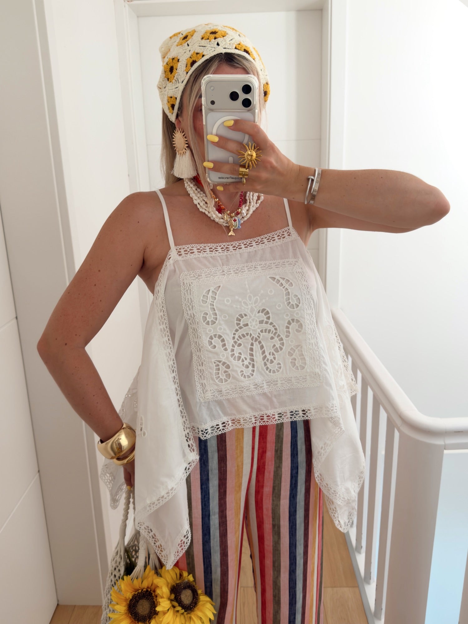 PRE COMMANDE Top GORDES Blanc