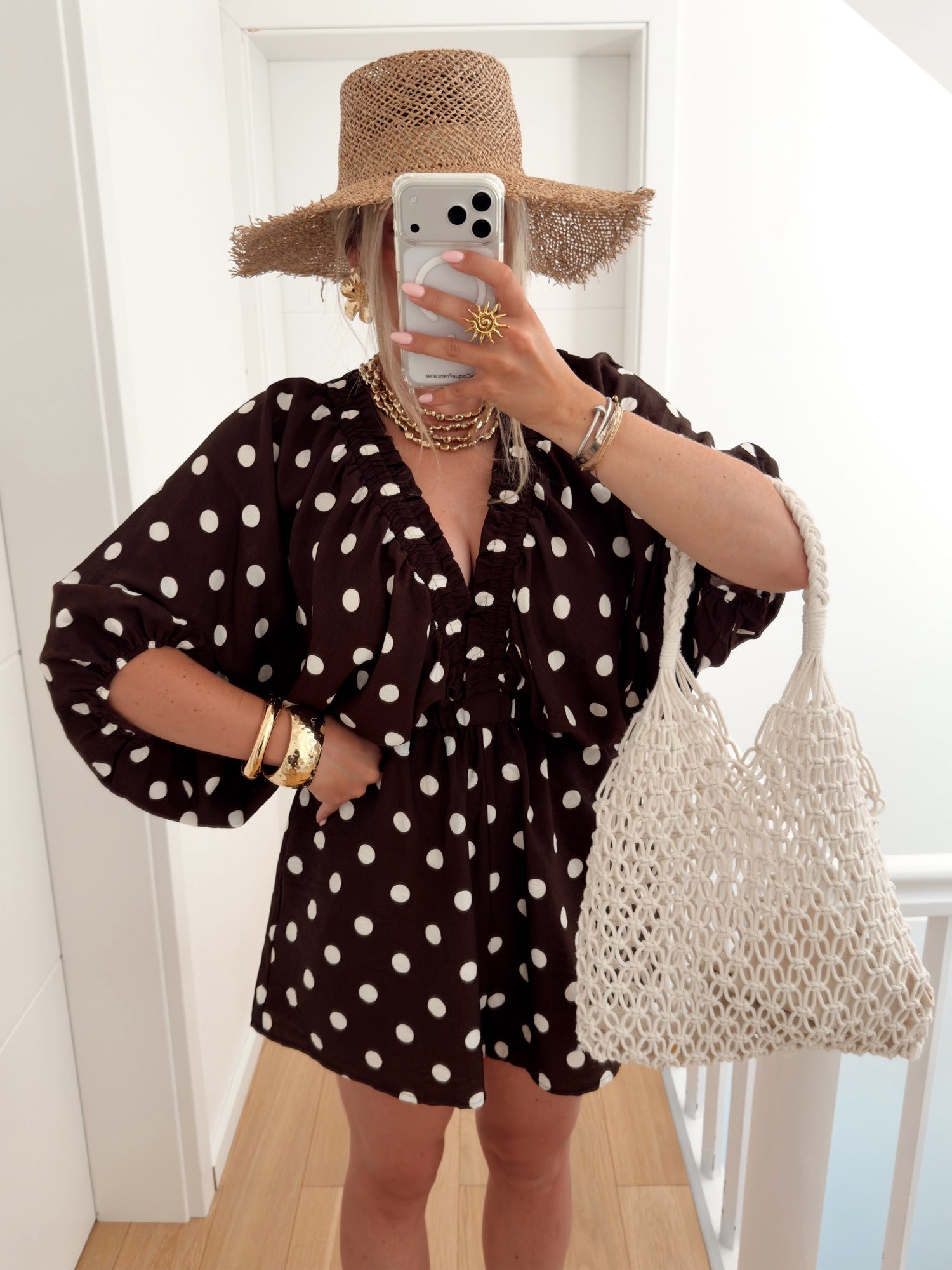 Combishort STEVIE Marron