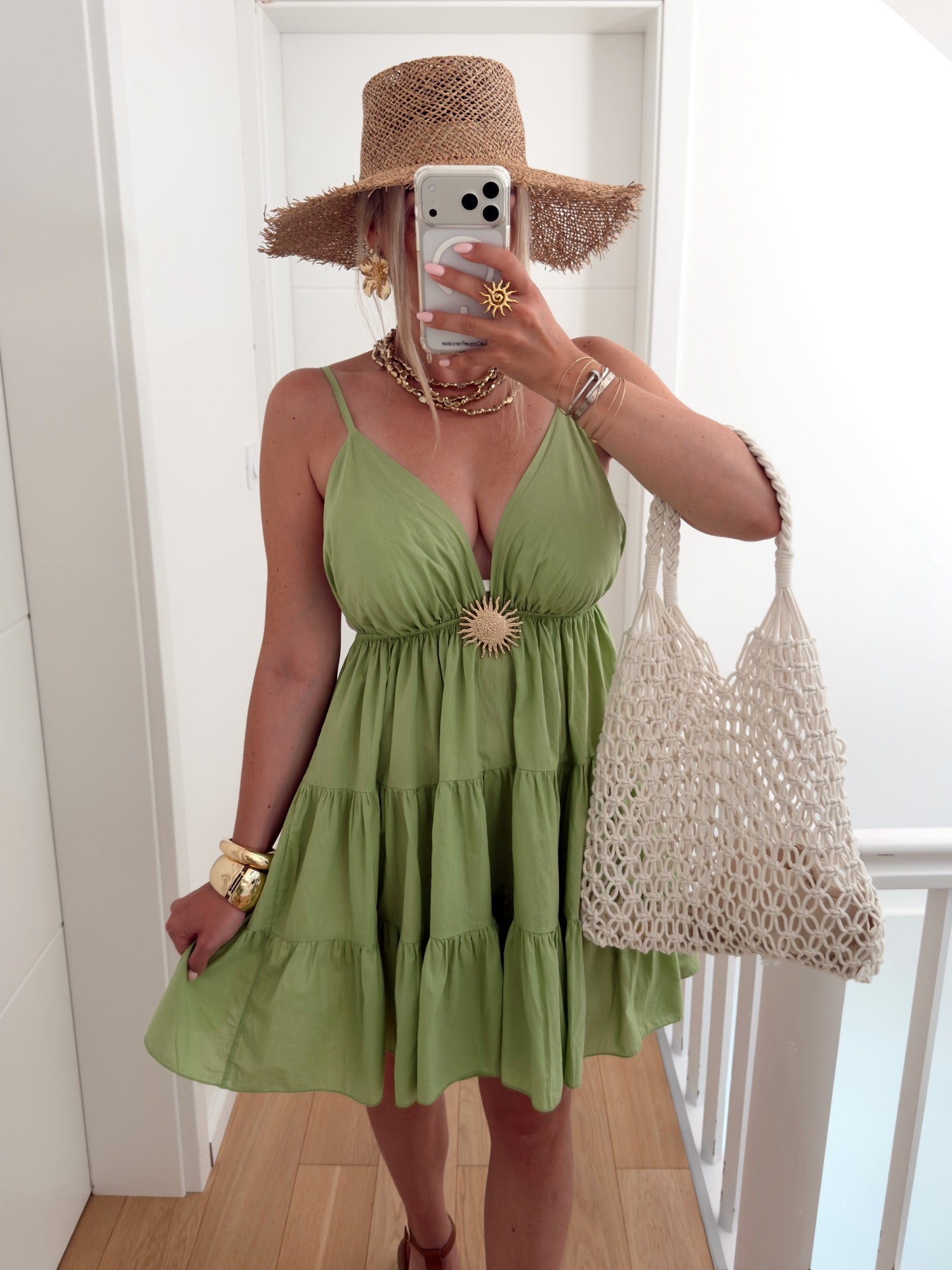 Robe LOLA Vert