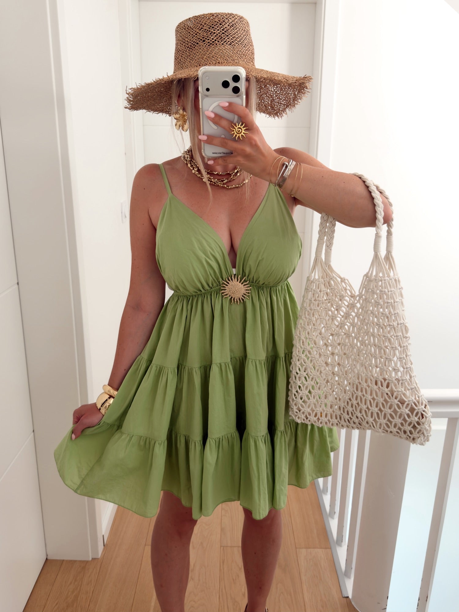 Robe LOLA Vert