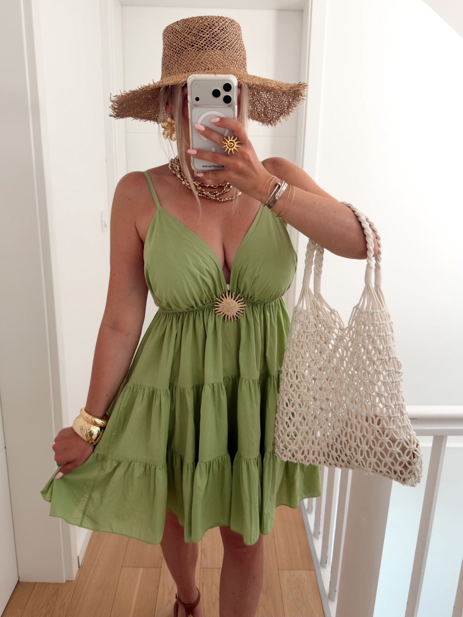 Robe LOLA Vert
