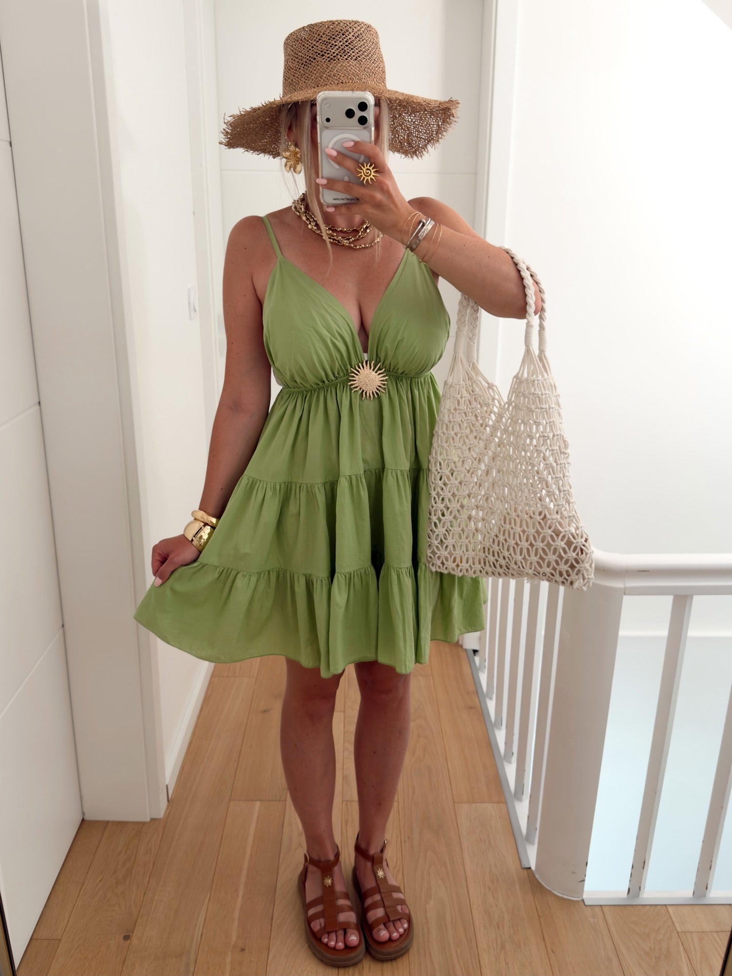 Robe LOLA Vert