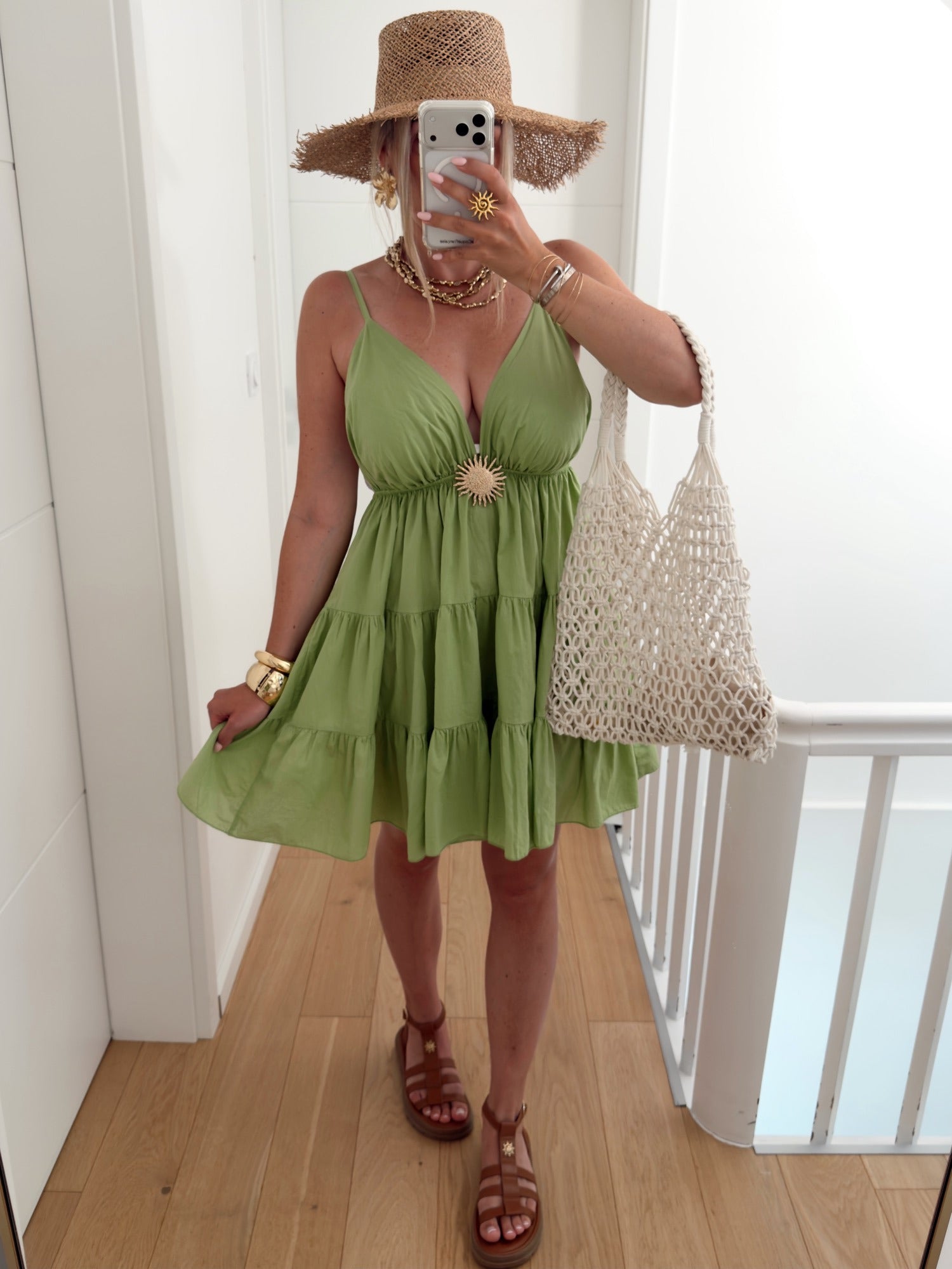 Robe LOLA Vert