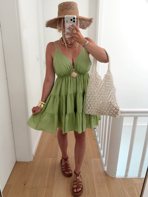 Robe LOLA Vert