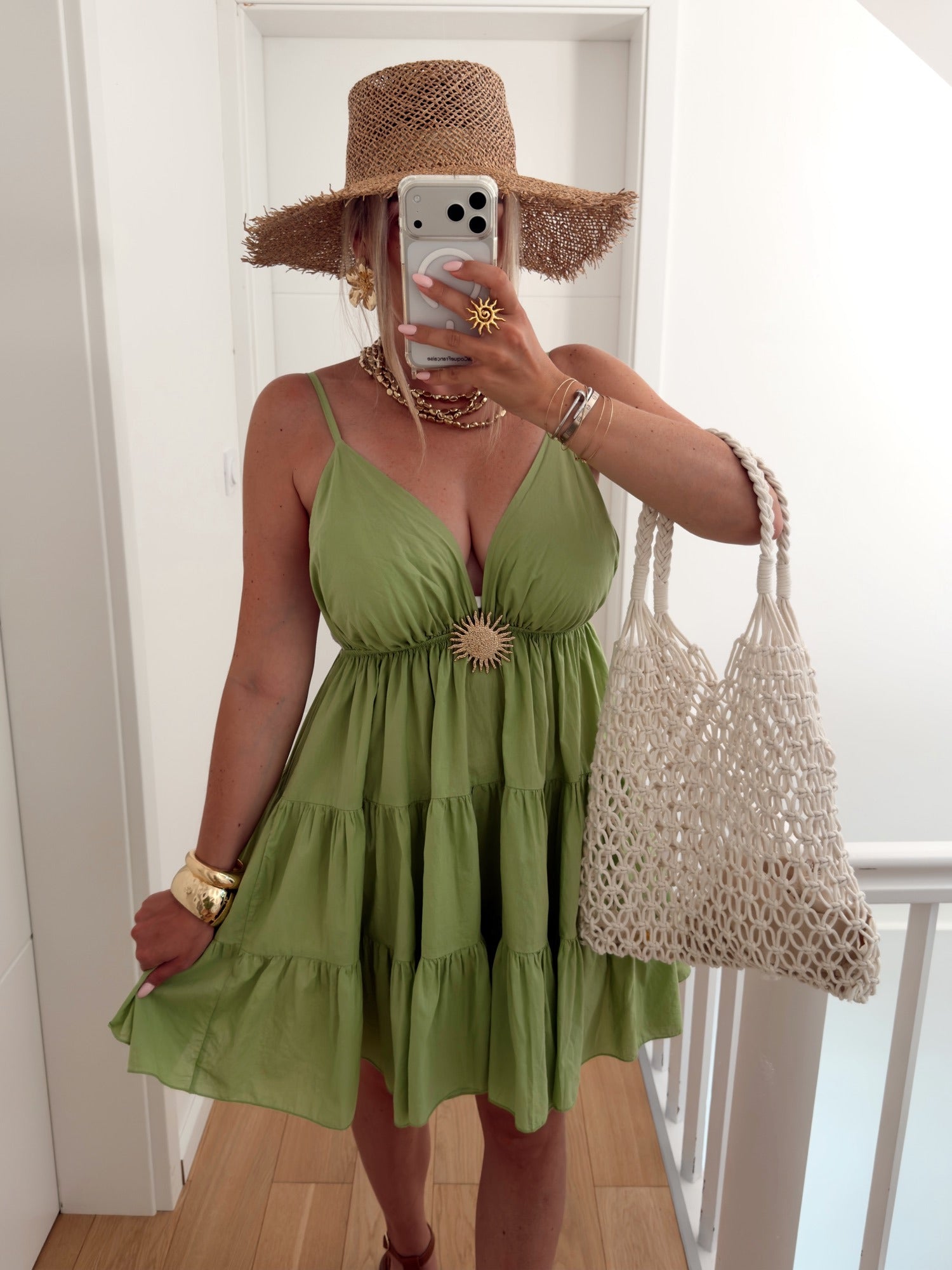 Robe LOLA Vert