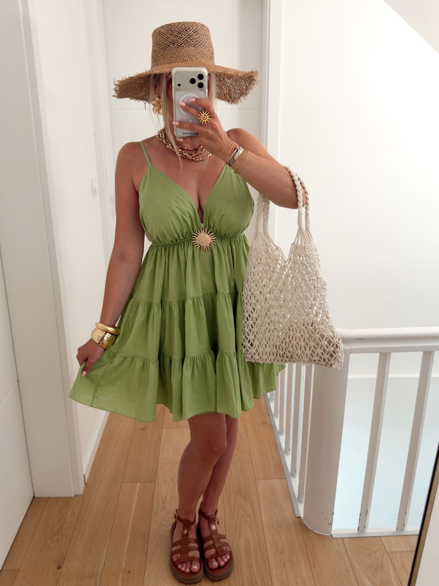 Robe LOLA Vert