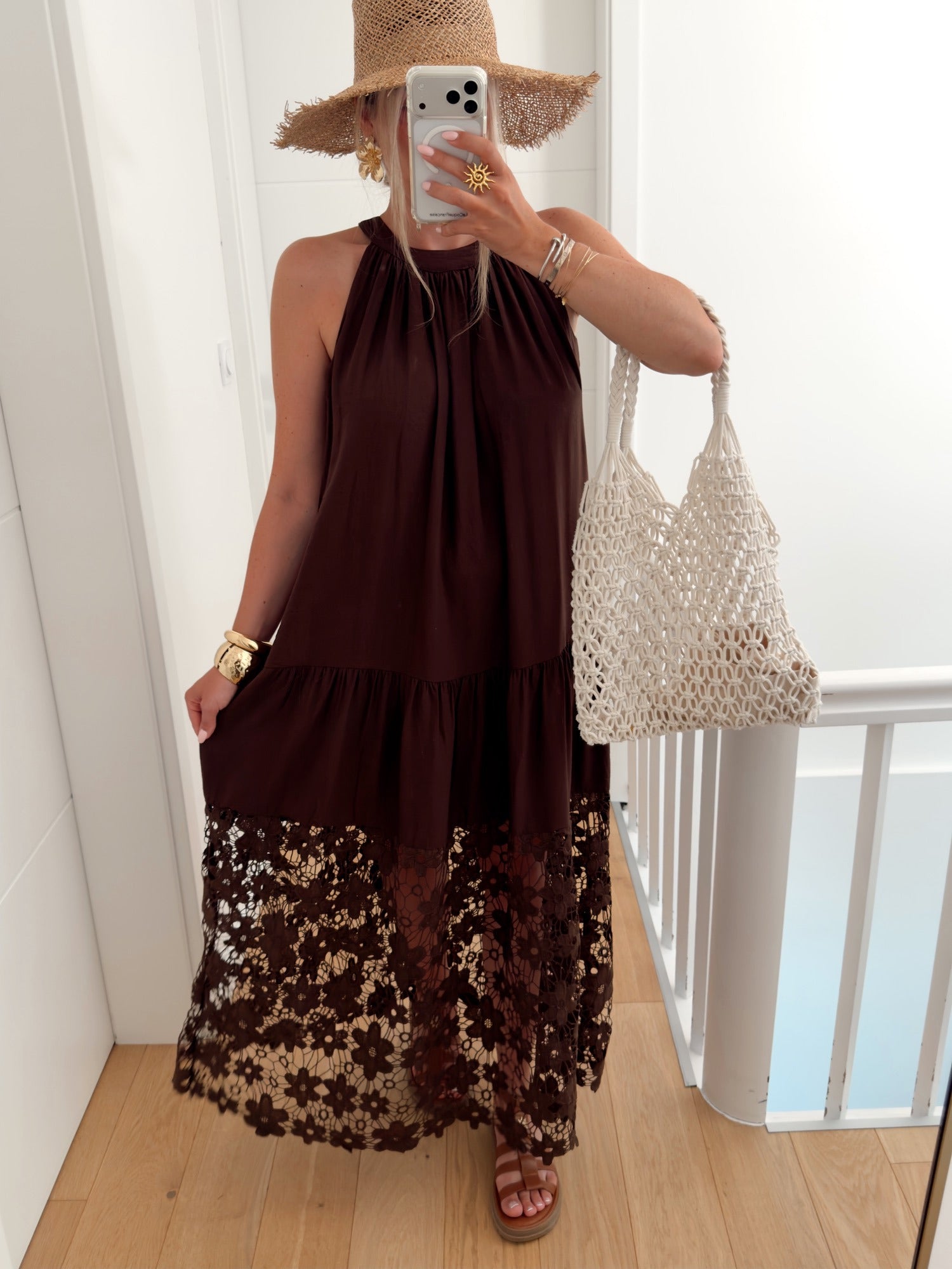 Robe EZE Marron