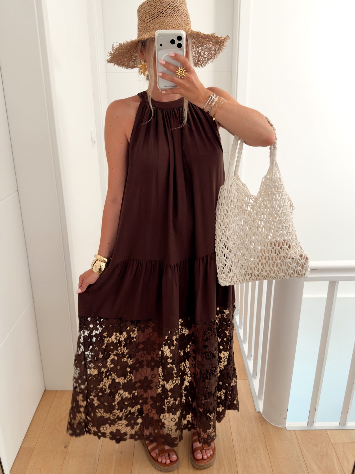 Robe EZE Marron