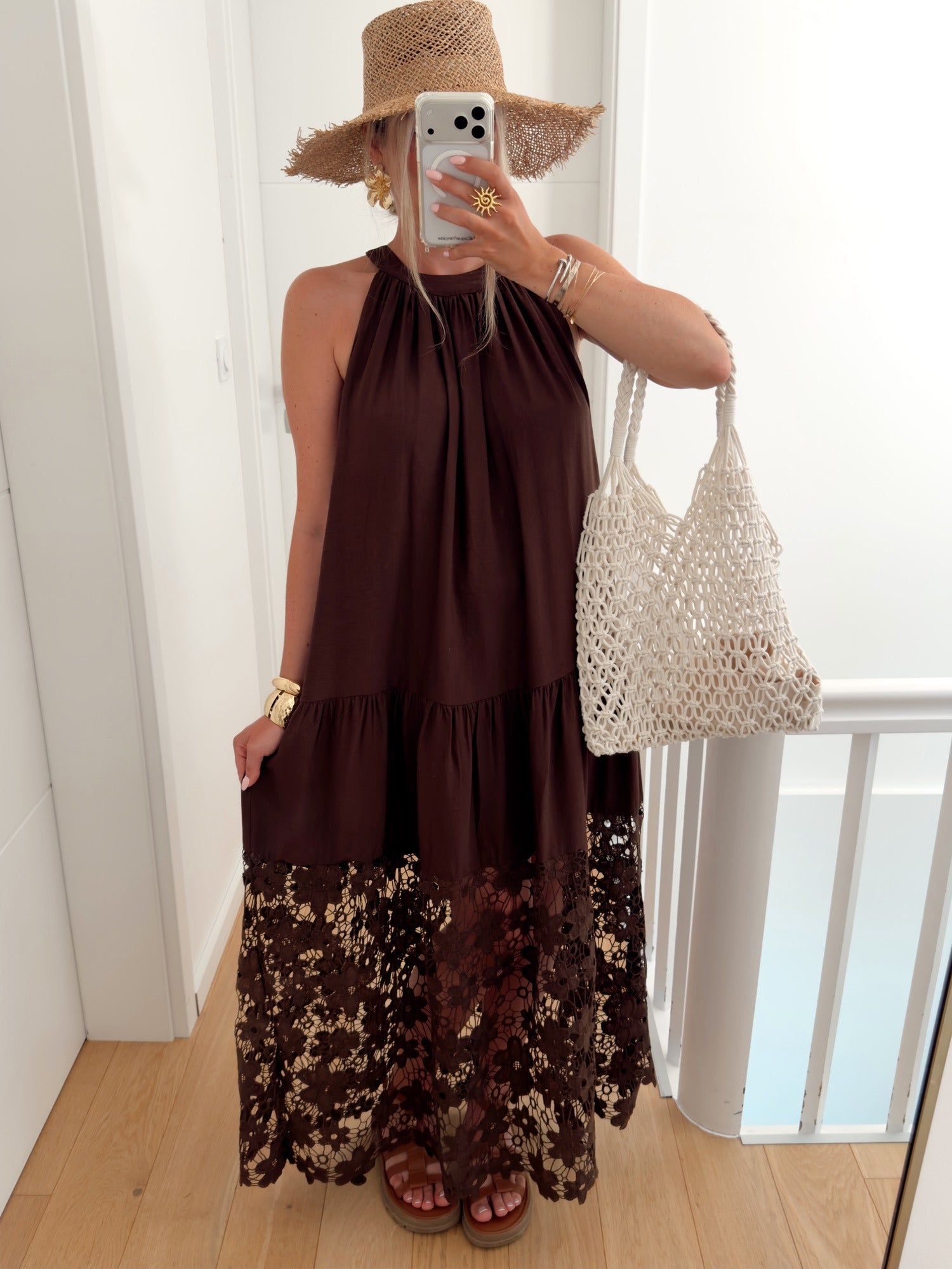 Robe EZE Marron