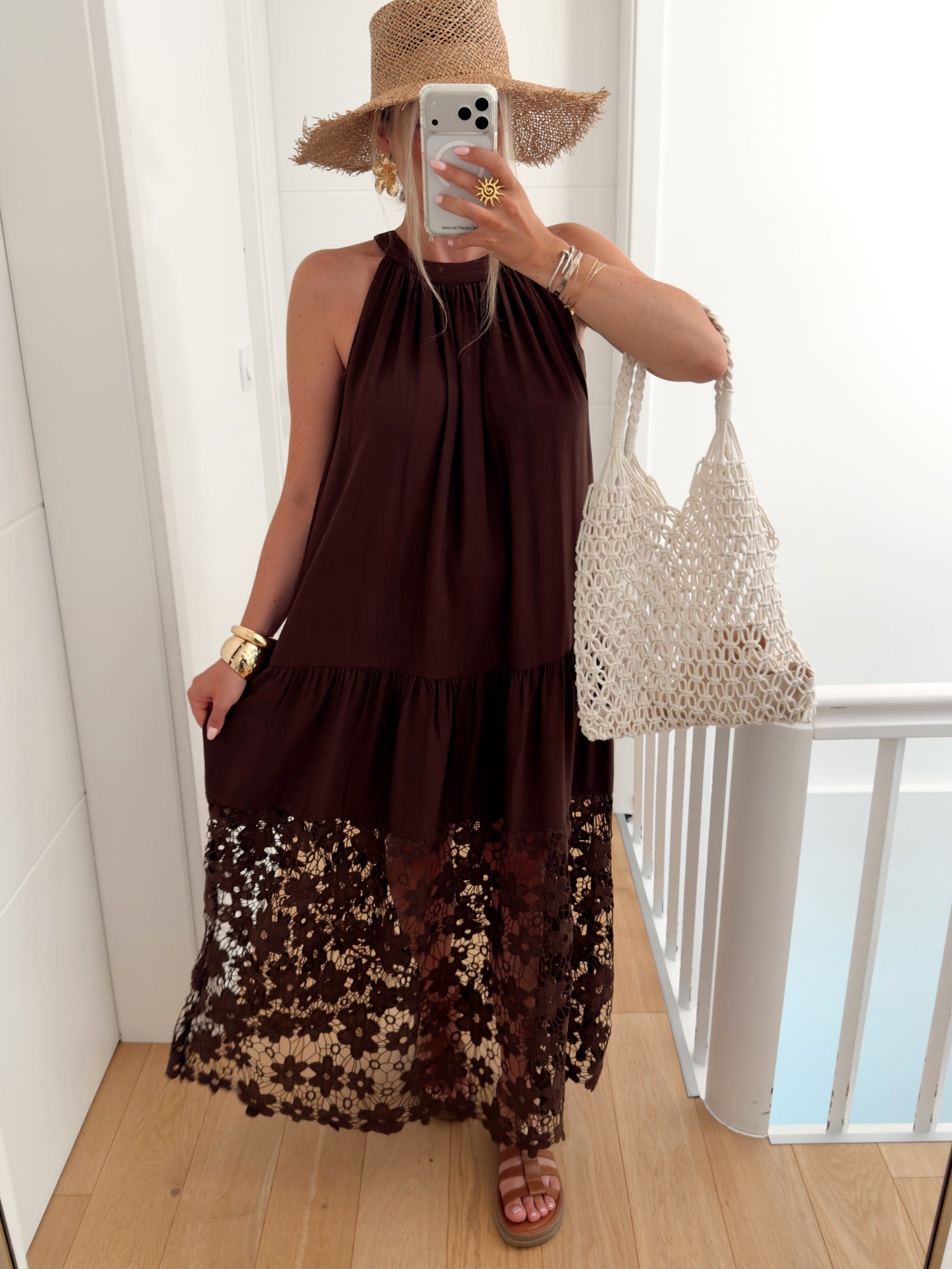 Robe EZE Marron