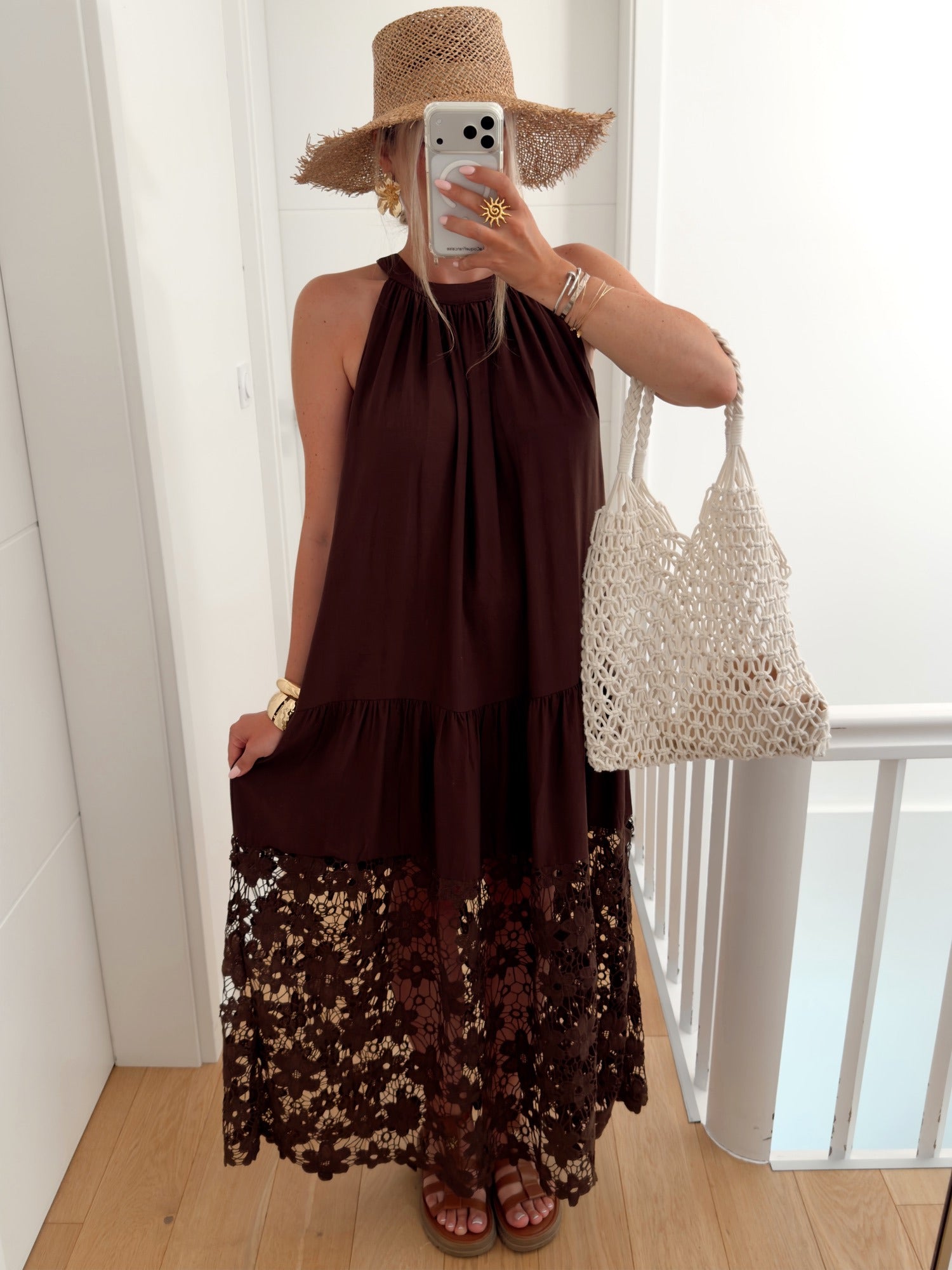 Robe EZE Marron