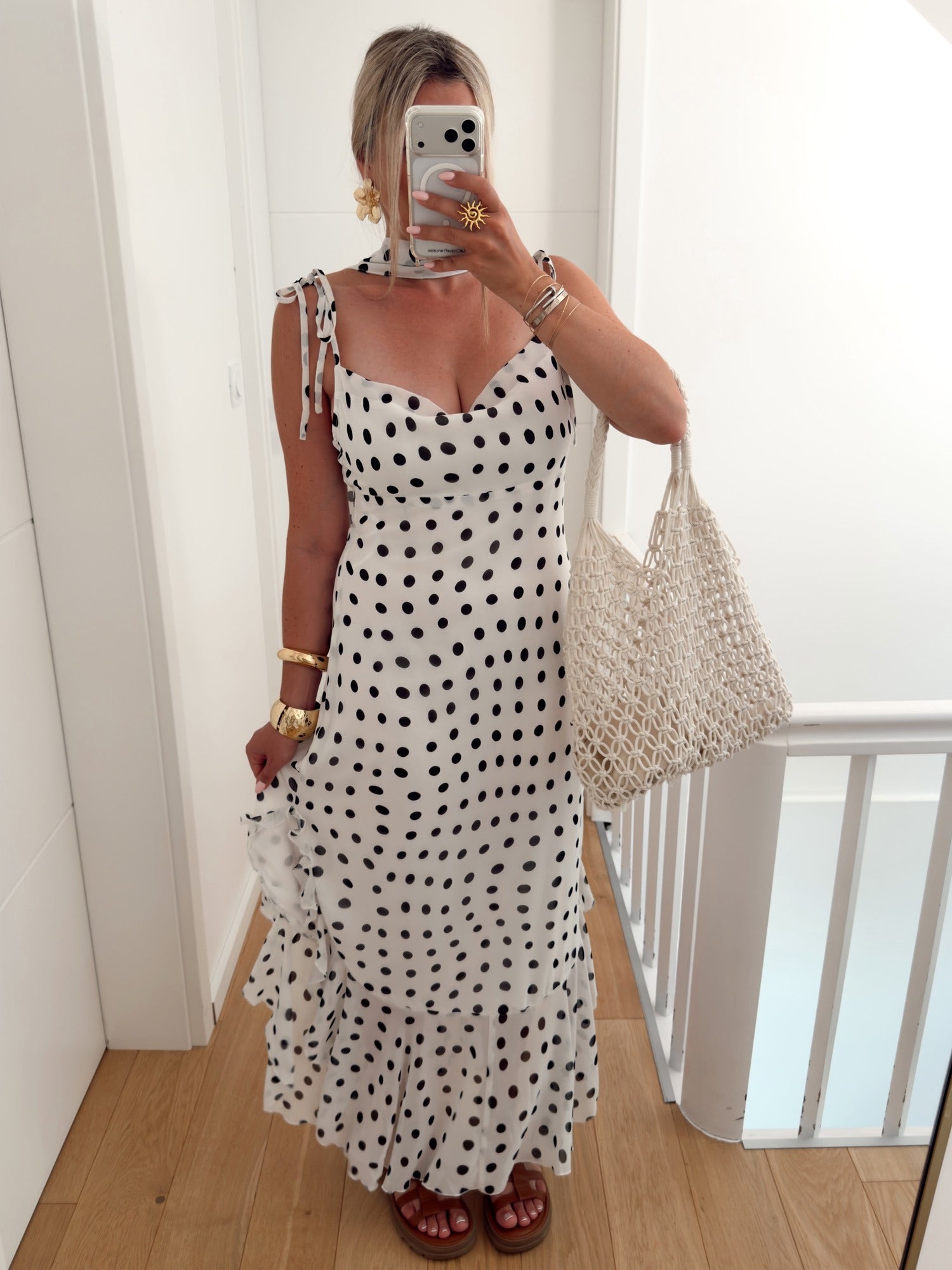 Robe HADLEY Blanc
