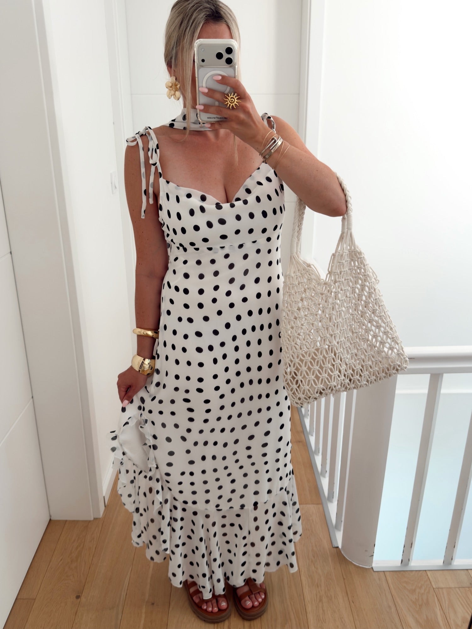 Robe HADLEY Blanc