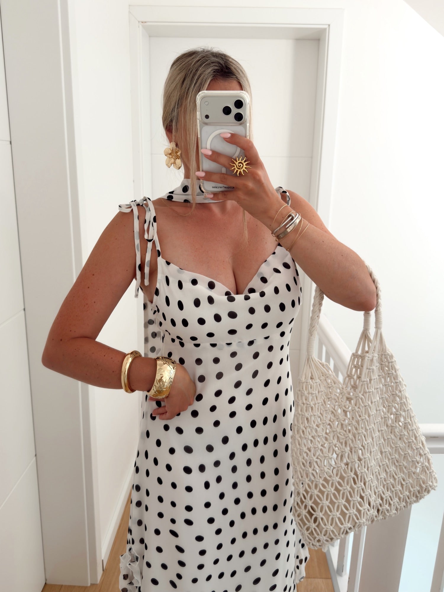 Robe HADLEY Blanc
