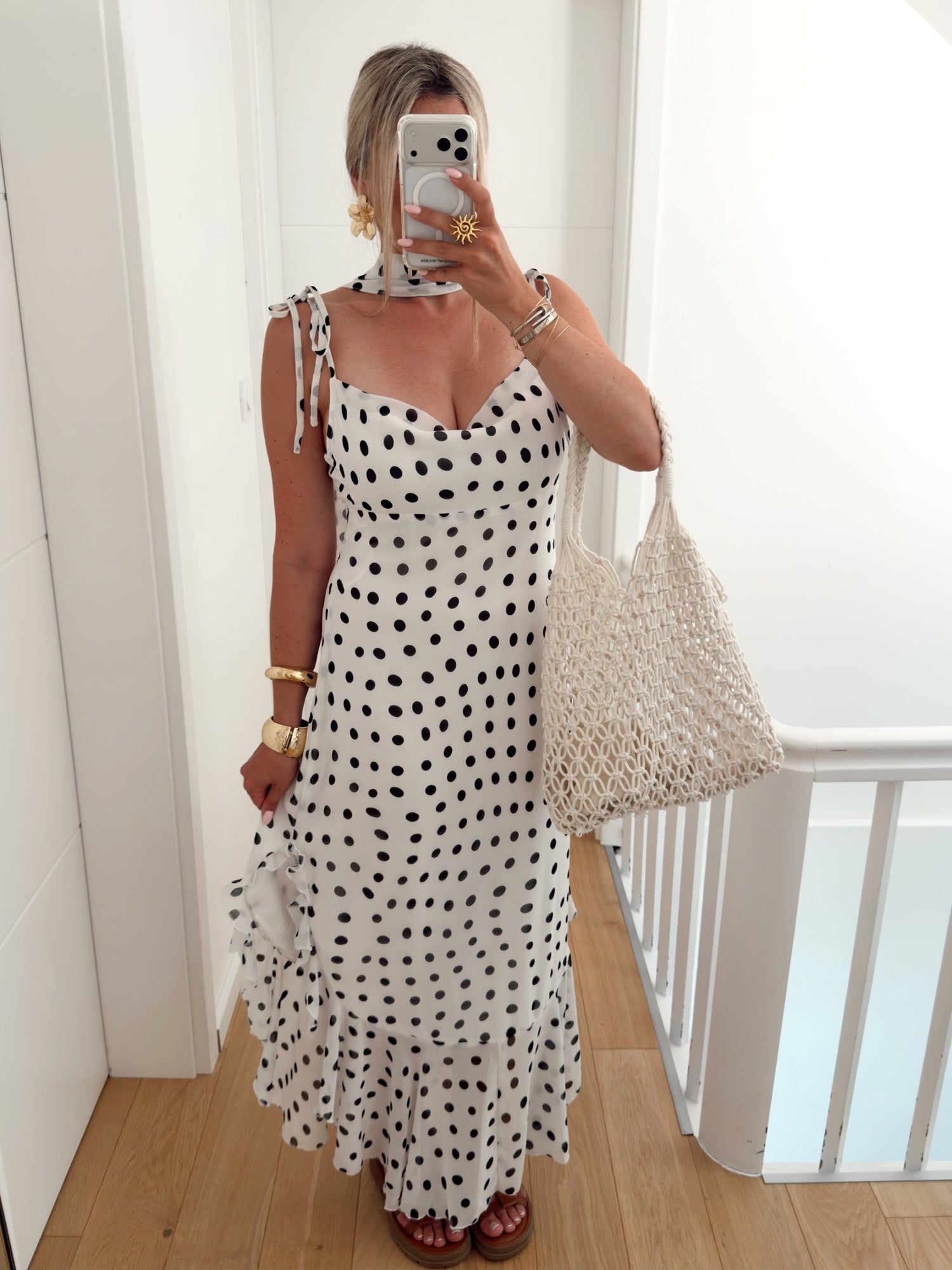 Robe HADLEY Blanc