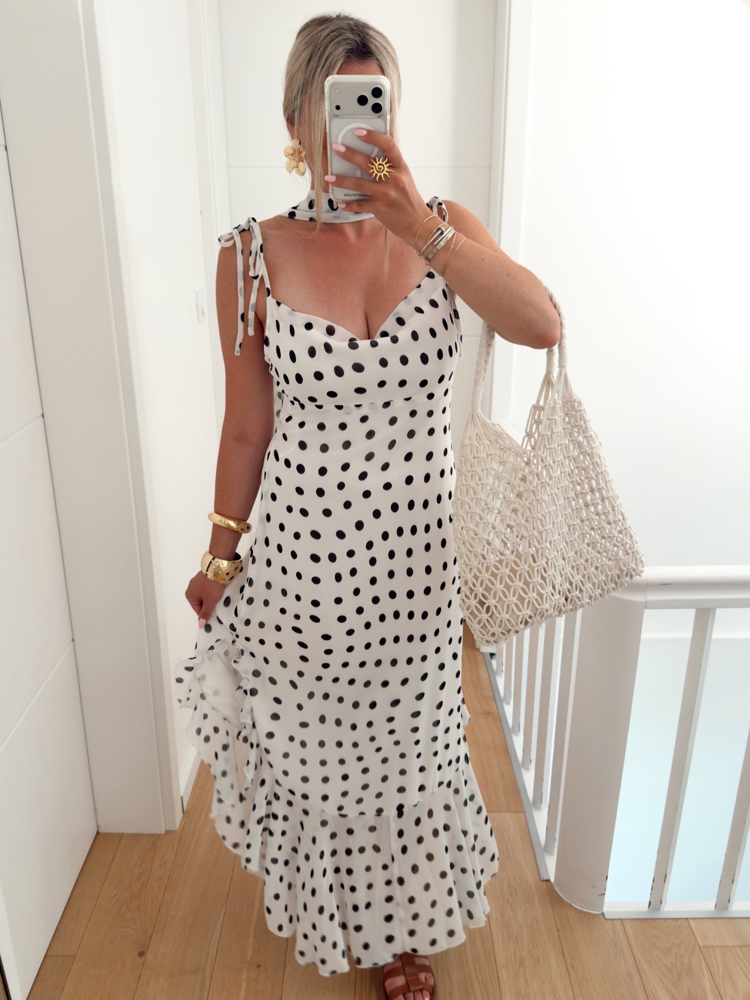 Robe HADLEY Blanc