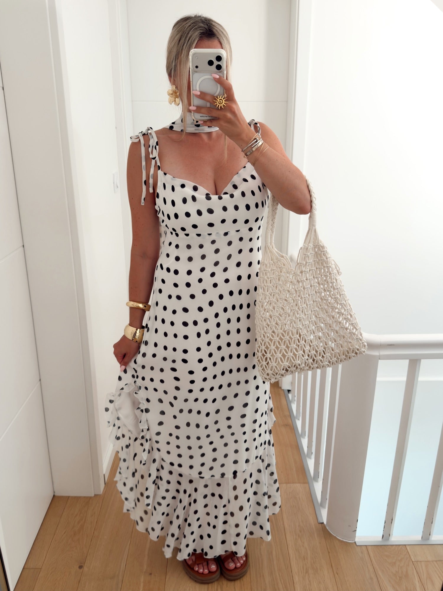 Robe HADLEY Blanc